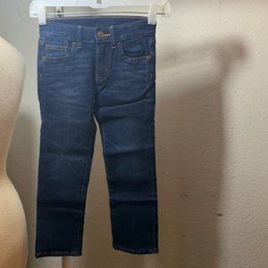 J. Crew LOOK by Crewcuts Boy's Blue Jeans XS (5) NWOT